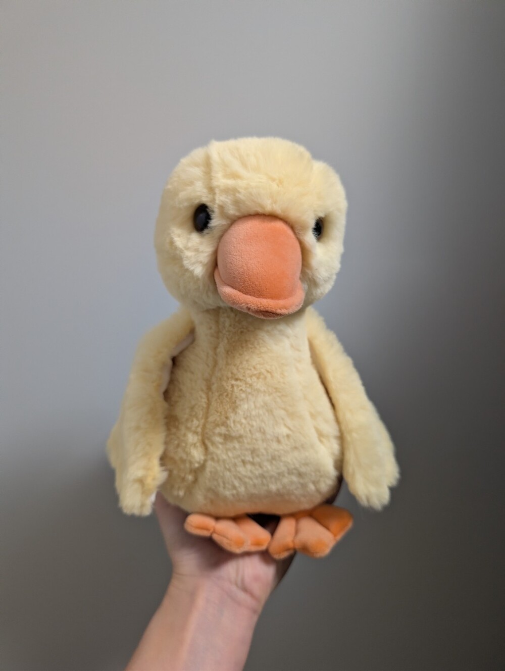Douglas Fluffy Yellow Duck Plush Bnwt
